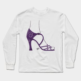 Salsa Dance Shoes Long Sleeve T-Shirt